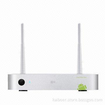HD 1,080 Pixels HDMI® Output Smart Google's Android Media Box with 800MHz CPU,